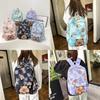 Printed Capybara Backpack Outdoor Large Capacity Travel Bag Student Schoolbag