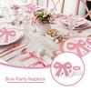 20 шт балетных одноразовых декоративных салфеток уникальной формы, салфетки для вечеринок, роскошные тематические салфетки для вечеринок 16x14 см