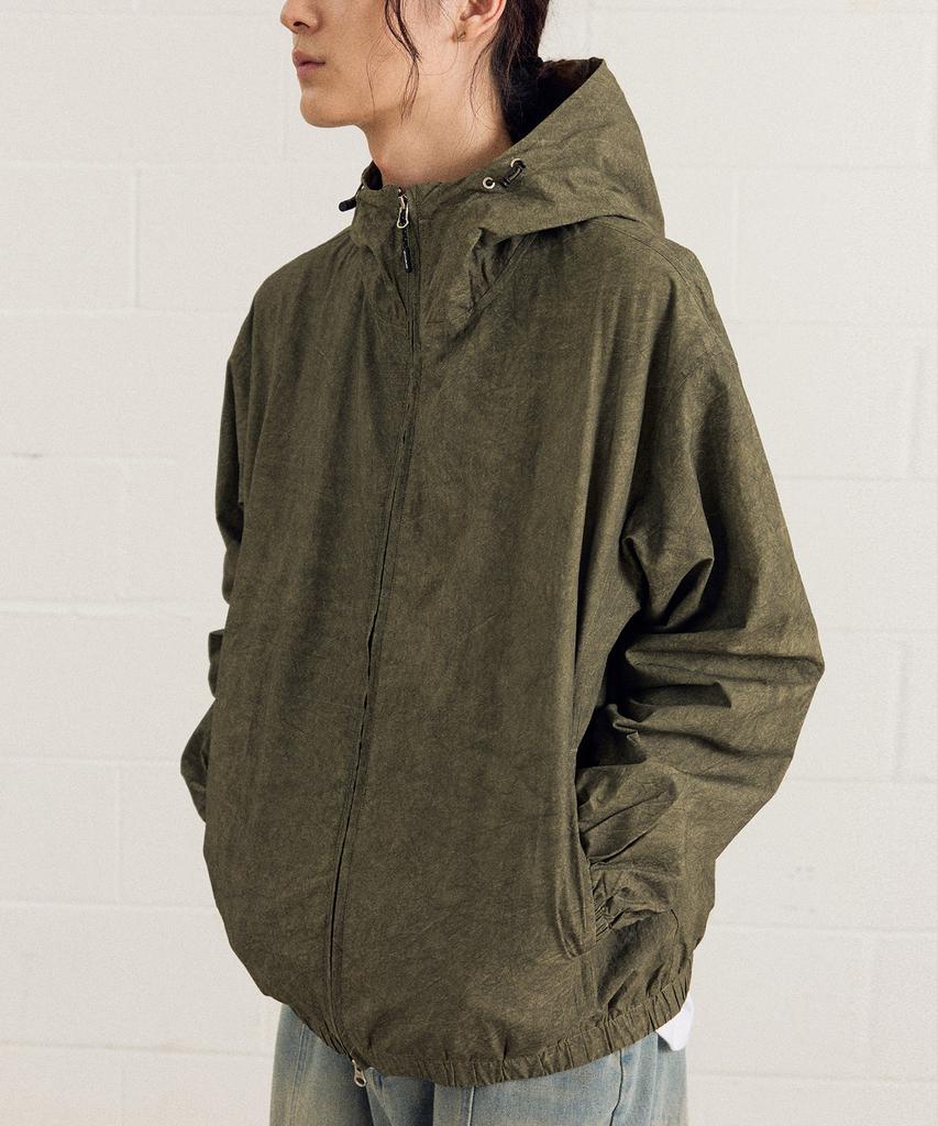Ветровка Filluminate Crease Washed - Хаки
