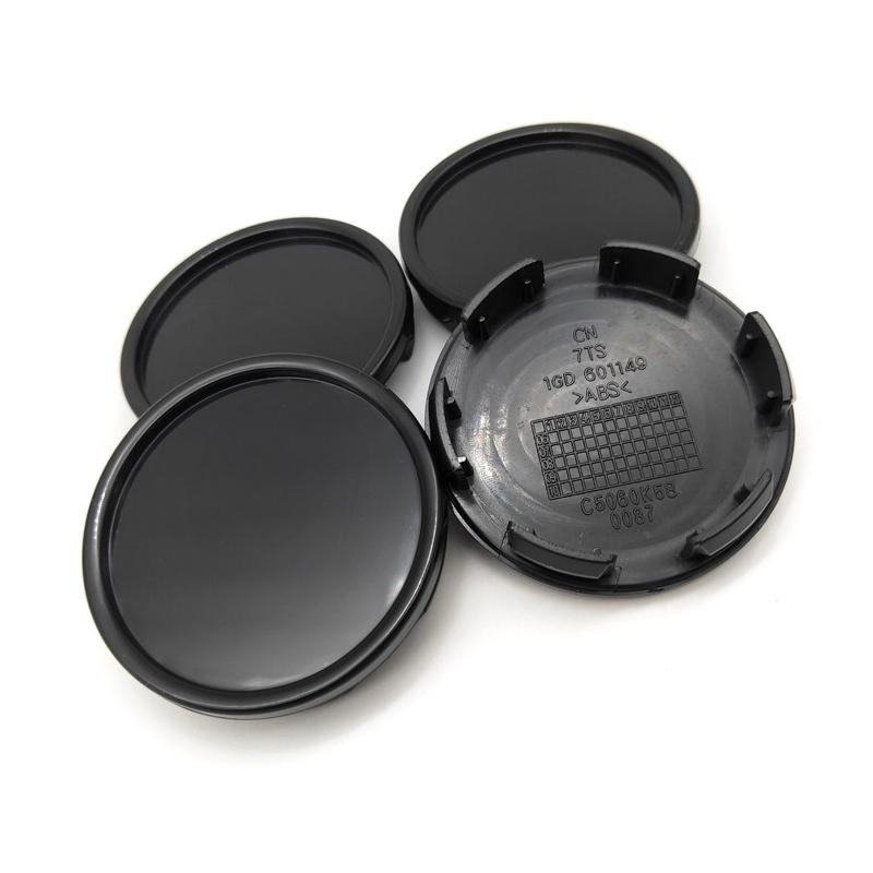 4Pcs 58Mm Abs Wheel Center Cap Hub Cover Car Wheel Tire Rims Center Hub Caps