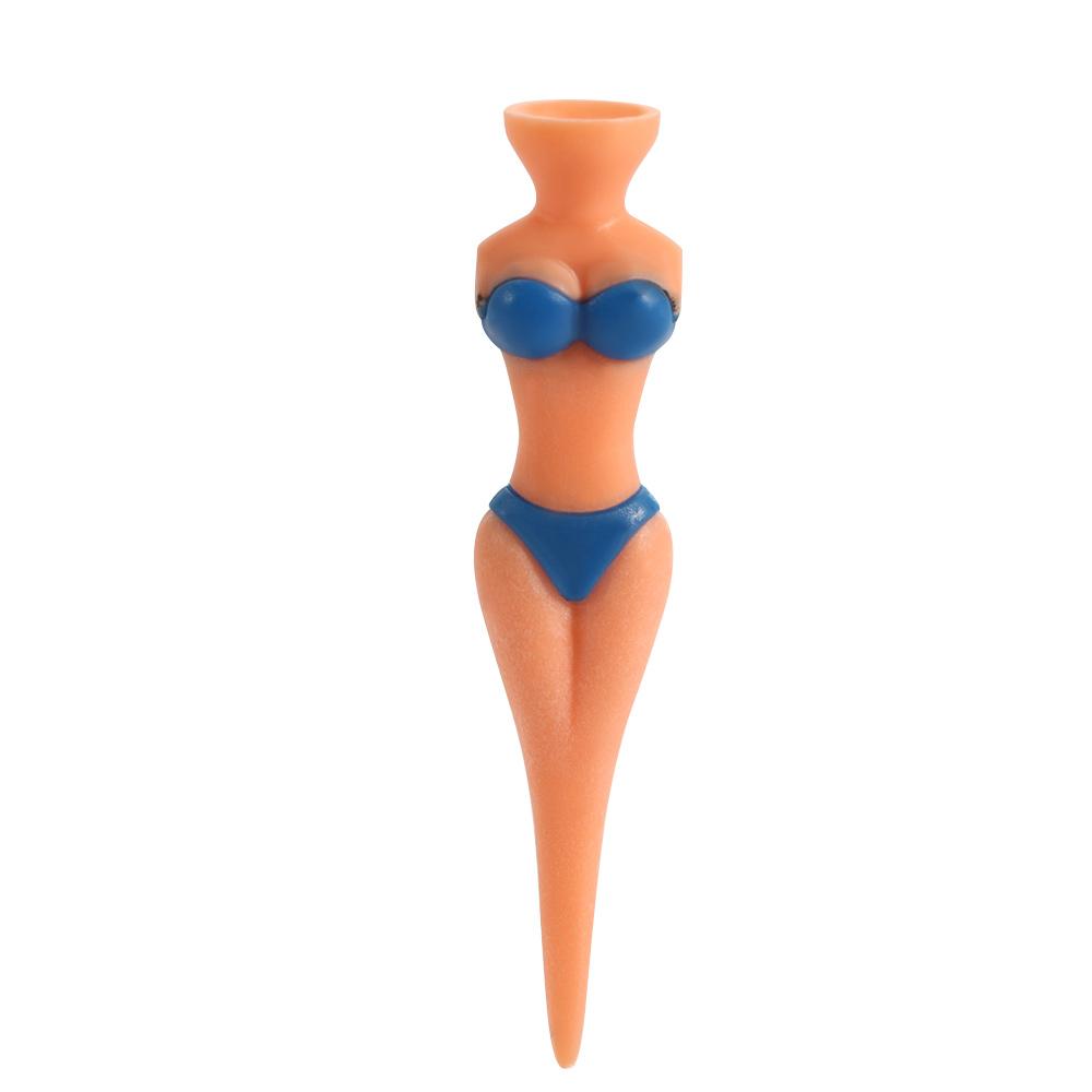 Durable Ball Holder Lady Model Outdoor Bikini Golf Accessories Golf Training Golf Tees Clubs Tee