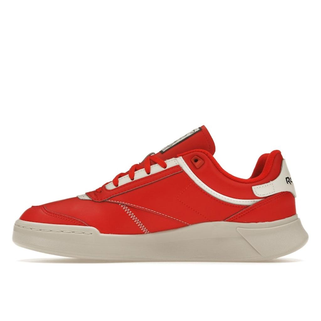 Keith Haring X Reebok Club C Legacy Three-Eyed Smiling Face Unisex Sneakers Red Instinct-Red Chalk GZ1459