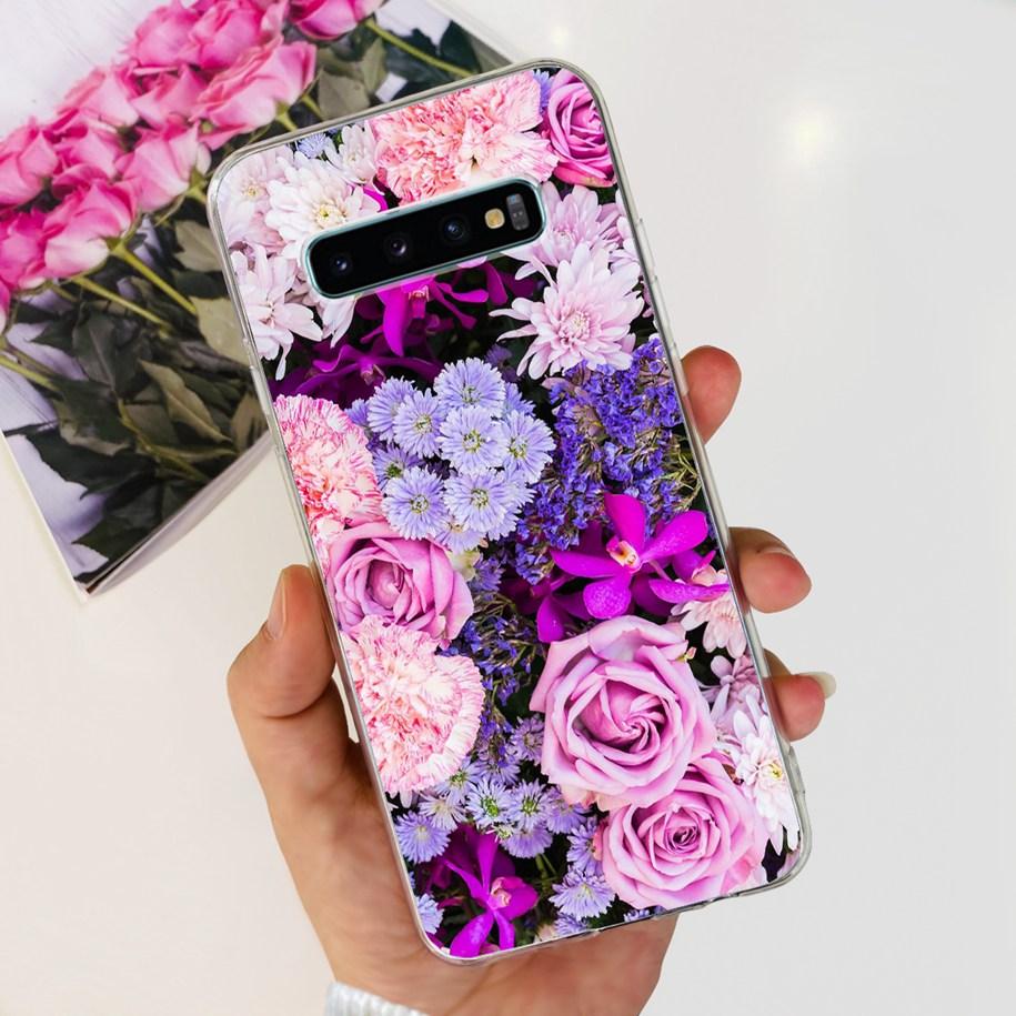 Для Samsung Galaxy S10 Lite Plus Чехол Милый Астронавт Мягкий Силиконовый Чехол для Телефона Для Samsung S10 Plus S10e Funda S10+ S 10 Coque