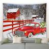Christmas Snowman Print Tapestry Bedroom Living Room Home Decoration Wall Decoration Background Cloth