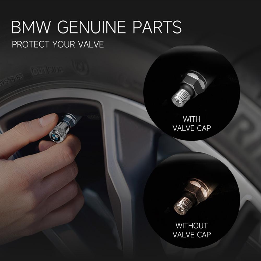 T114Pcs Racing Style Aluminum Alloy Car Tire Valve Caps Metal Wheel Rim Tyre Stem Decor Protective Cover Accessories For BMW X3 X5