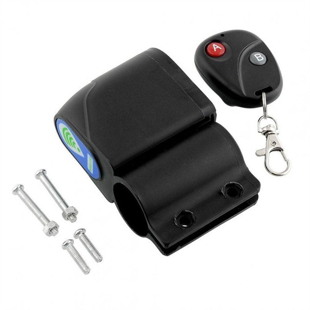 Sensor Remote Control Security Alerter Bike Vibration Alarm Cycling Accessories Bicycle Alarm Lock