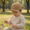 Adjustable Kids Baseball Cap Solid Color Quick Dry Peaked Cap Fashion Children Sun Hat  Retro