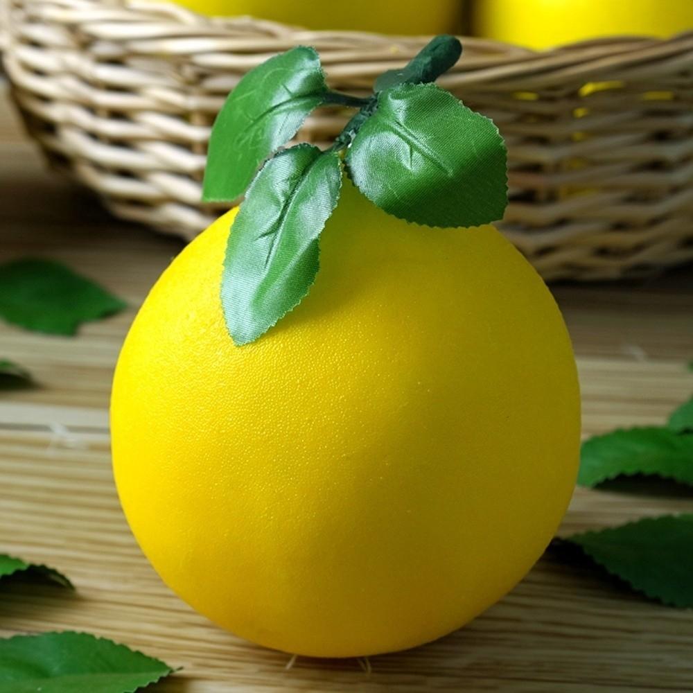 Foam Simulated Grapefruit Lifelike Grapefruit Model Food Props Fruit Ornament Shop Decoration