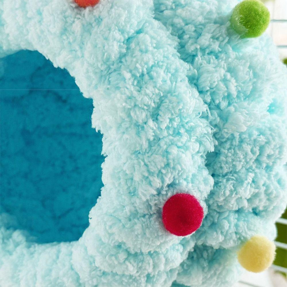 Уютный дизайн гнездо для домашних птиц, попугаев, канареек. Мягкое, теплое, внутреннее укрытие. Ручная работа. Моющееся. Домик для разведения конуров