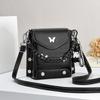 Simple Small Square Bag Fashionable and Versatile Single Shoulder Crossbody Bag Mini Phone Bag