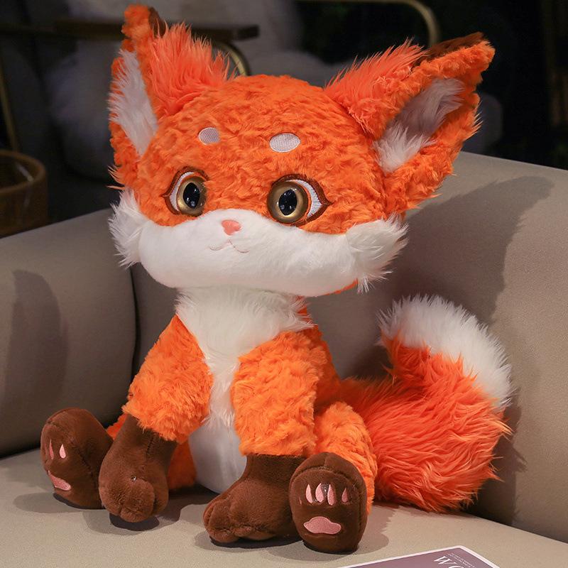 Cute and Adorable Little Fox Doll Plush Toy Snow Fox Doll