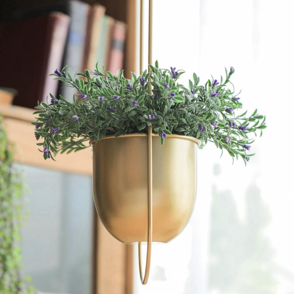 Modern Wall & Ceiling Home Decoration Swinging Hanging Basket Planter Flower Pot Plant Pot