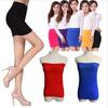 Candy Color Sexy Women High Waist Pencil Skirts Elastic Pleated Clothing Seamless Lady Mini Skirt