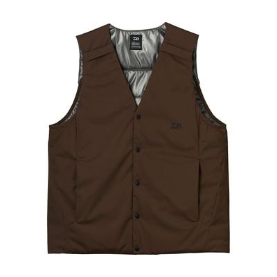 Daiwa Жилет Danrotech One Touch Thermo Vest Коричневый XL DJ-2722