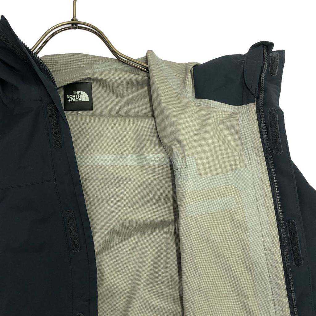 The North Face Logo Embroidery Dot Shot Jacket M Navy Outdoor NP10180 Men's Used