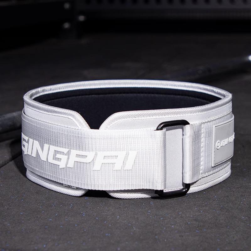 Unisex Weighted Compression Waist Belt for Squat, Deadlift, Powerlifting, Rowing, Bench Press, and Fitness Training