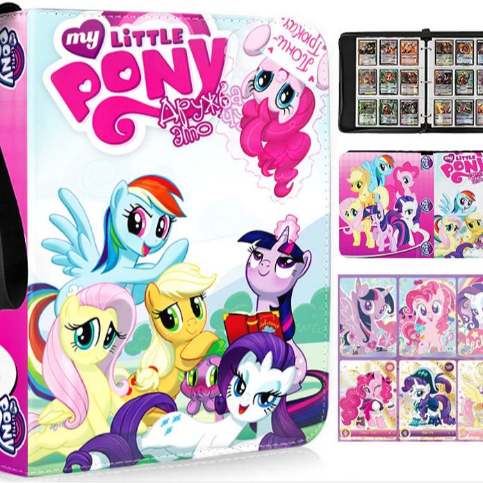 My Little Pony Zippered Trading Card Binder - Four and Nine-Pocket Album