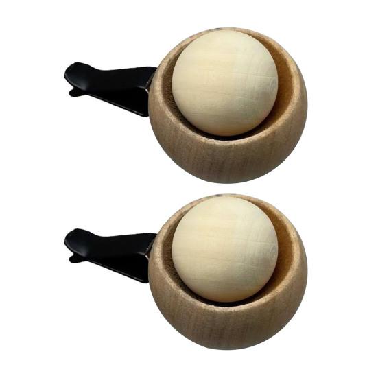 Wooden Essential Oil Diffuser Round Ball Aromatherapy Diffuser Natural Walnut Passive Oil Diffuser for Home Car Yoga Hall SPA
