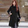 Women's Mid-length Wool Blend Professional Winter Coat
