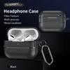 Кейс для наушников с текстурой углеродного волокна для AirPods Pro 4, Чехол для Bluetooth-гарнитуры для AirPods Pro 3 2 1, Зарядный бокс для беспроводных наушников, Аксессуары для наушников