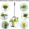 1Pcs Hanging Plant Racks Hanging Flower Pots Plant Decorations Plant Rack Hanging Plant Frame