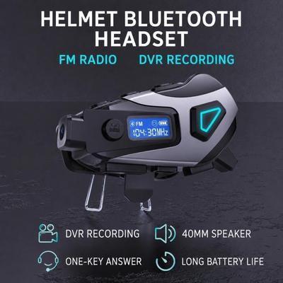 4K HD Camera Helmet Headset K10 MAX Helmet Bluetooth Headset Bluetooth Headset Motorcycle Riding
