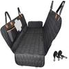 Dogs Accessories Back Seat Extender Dog Car Seat Cover for Back Seat Bed with Mesh Window and Storage Pocket Dog Hammock Dog Bed