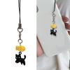 Multipurpose Handmade Beaded Cats Charm Lovely Phone Strap Stylish Accessory Portable for Fashionable Decoration