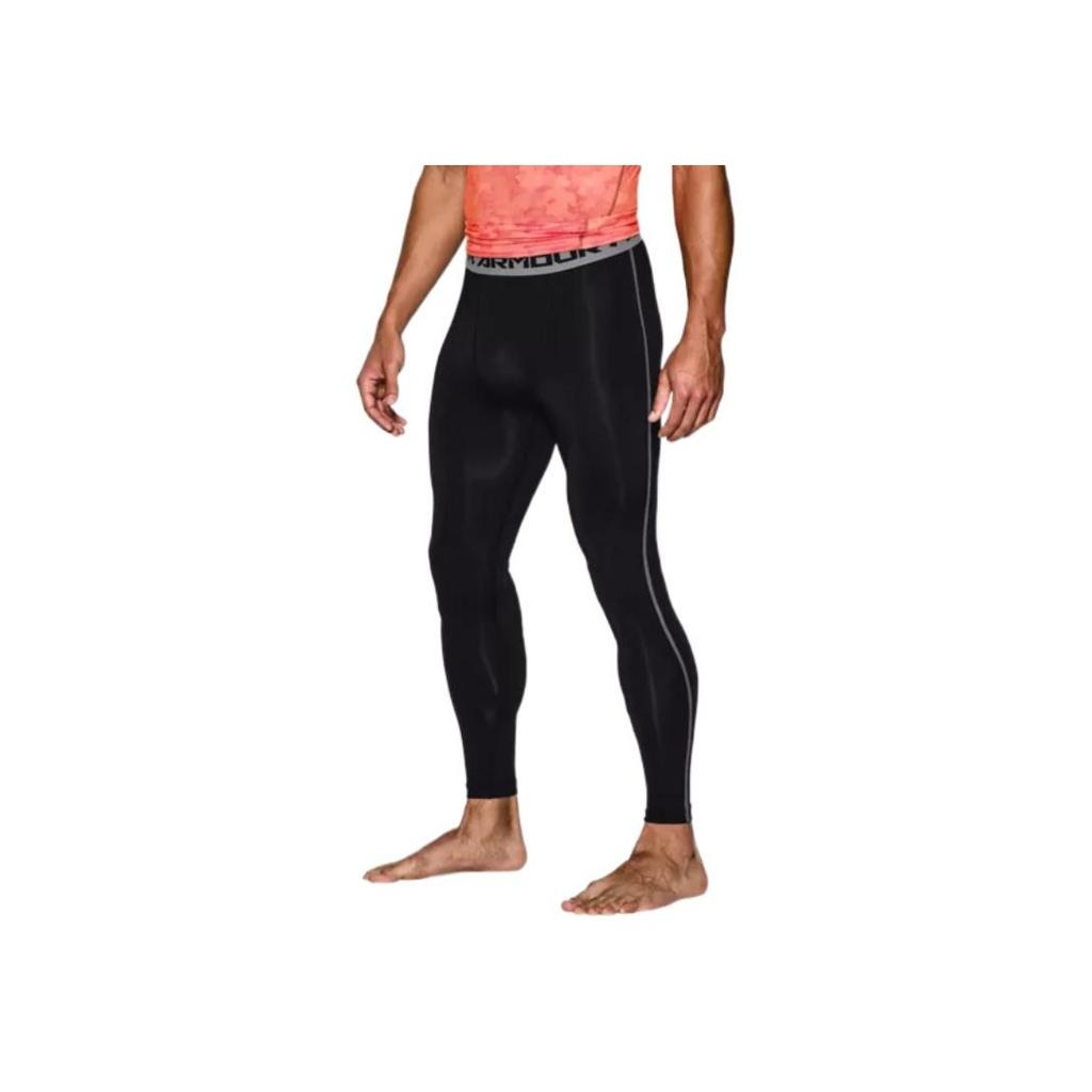 Under Armour Однотонные обтягивающие спортивные штаны с логотипом бренда, мужские плавки, черные 1257474-001