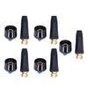 5Set Welding Cable Quick Fitting Rubber Brass European Welding Machine Connector Plug