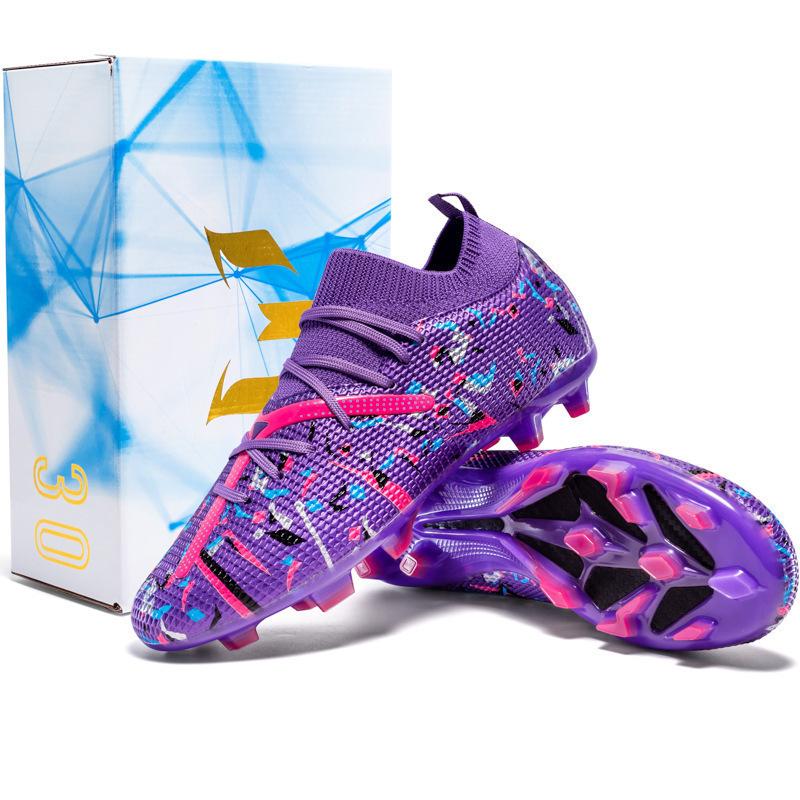 Football Shoes Student Training Shoes Boys Youth Turf Sports Competition Sneakers