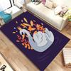 HD Cartoon Cute Swan Cygnus Area Rug,Carpet Rug for Living Room Bedroom Sofa Doormat Decoration, Kids Play Non-slip Floor Mat 3D