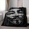 1pc Abstract Design Blanket Soft All Season Throw with Vibrant Design, Perfect for Home, Travel, and Gifts, Ideal for Naps and Camping