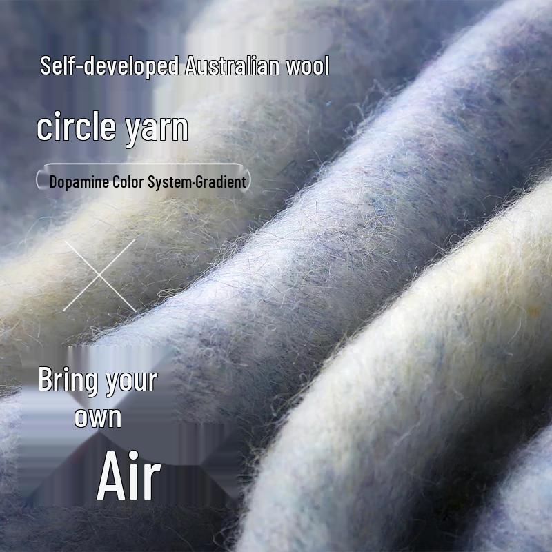 Muerxi Women's Luxury Wool Scarf & Shawl