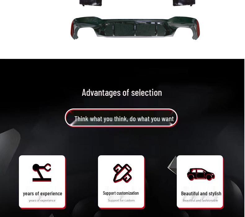 BMW 5 Series G38 Low-Profile M5 Body Kit: Front Bumper, Hood, Fender, Side Grille, and Front Lip Assembly