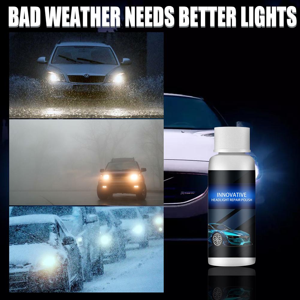 Professional Car Headlight Lens Restoration Liquid All Purpose Scratch Repair Polishing Agents For Car Light Cleaner
