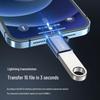 Biaz OTG Adapter: Lightning To USB 3.0 Converter for Flash Drives