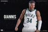 Real Masterpiece NBA Collection Giannis Antetokounmpo Collectible Figure White Large 653407 1/6