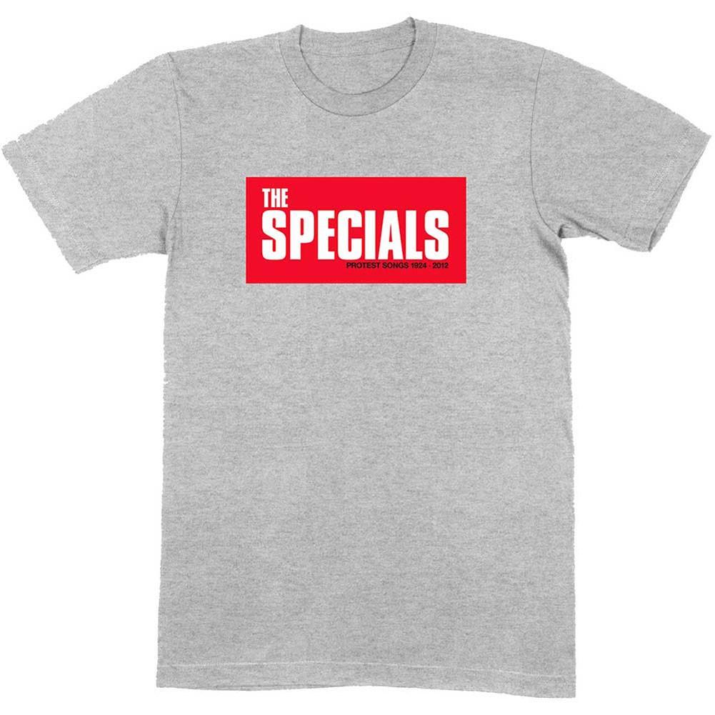 Men's Specials Protest Songs Slim Fit T-shirt Large Grey