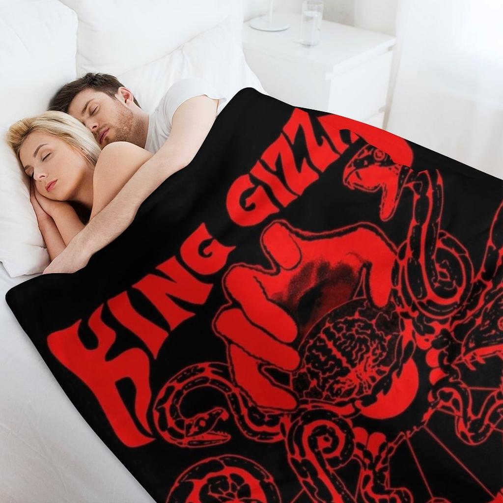 Gizzverse Red (CHECK OUT MORE GIZZ MERCH ON MY PROFILE) Throw Blanket Designers Kid'S for winter Vintage Blankets