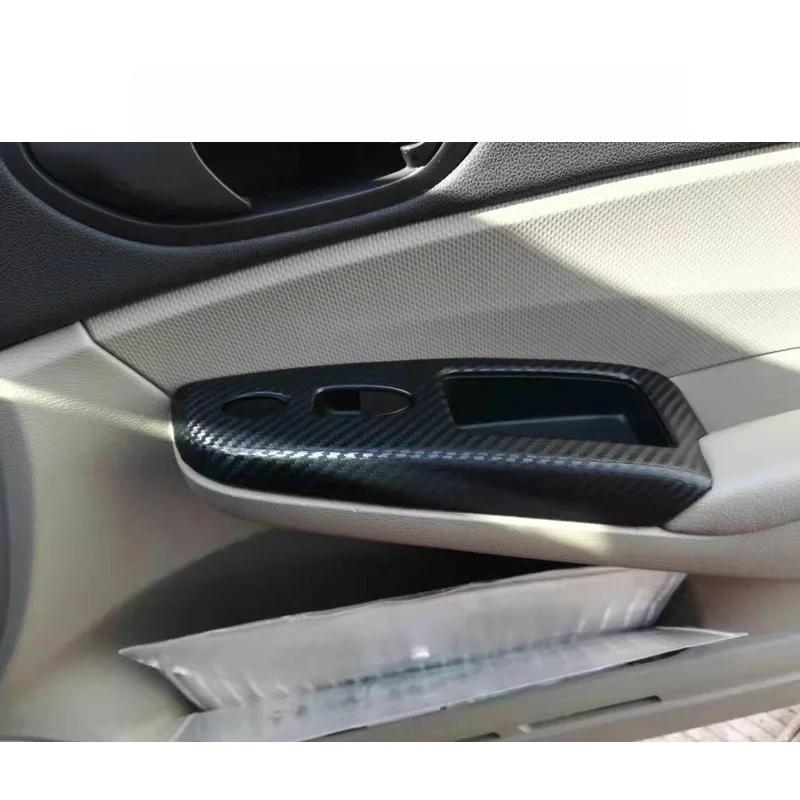 Пленка ПВХ из углеродного волокна для внутренней модификации, декоративная виниловая наклейка для автомобиля, для Honda Civic 8-го поколения 2004-2011, LHD