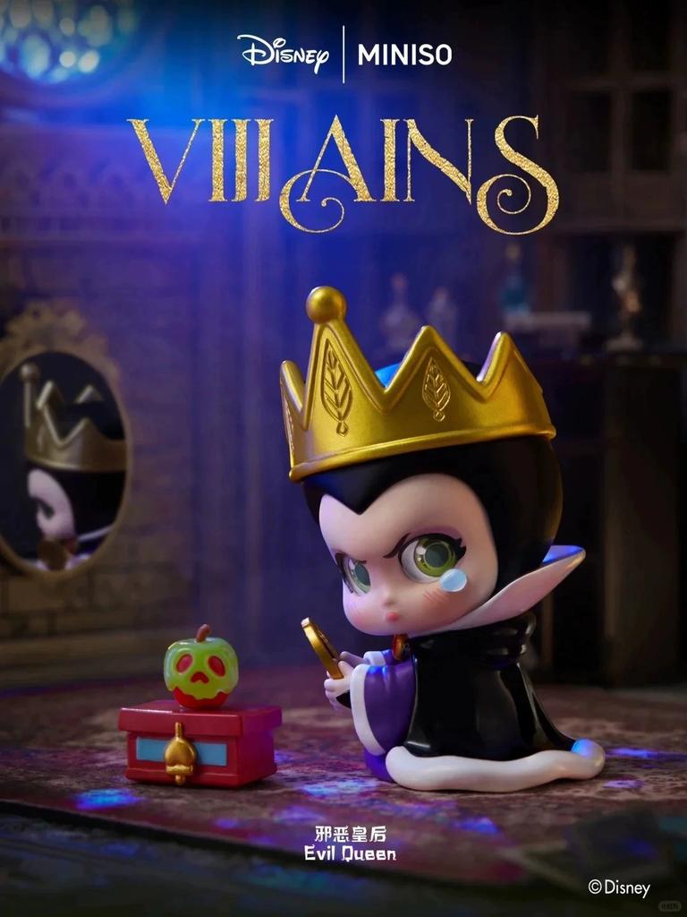 Genuine Villains Series Blind Box Anime Figure Desktop Ornament Collection Evil Queen Cruella Ursula Hades birthday gifts
