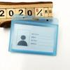 Прозрачный водонепроницаемый пластиковый держатель для ID и визитных карточек