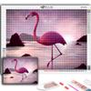 5D Алмазная картина Полный алмаз животное Фламинго Алмазная картина Ручная работа Diy Алмазная мозаика Картина Украшение дома
