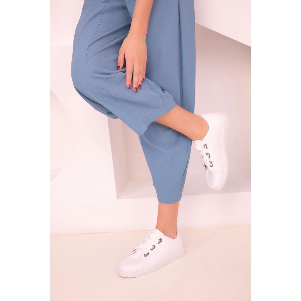 White Women's Sneaker 17995