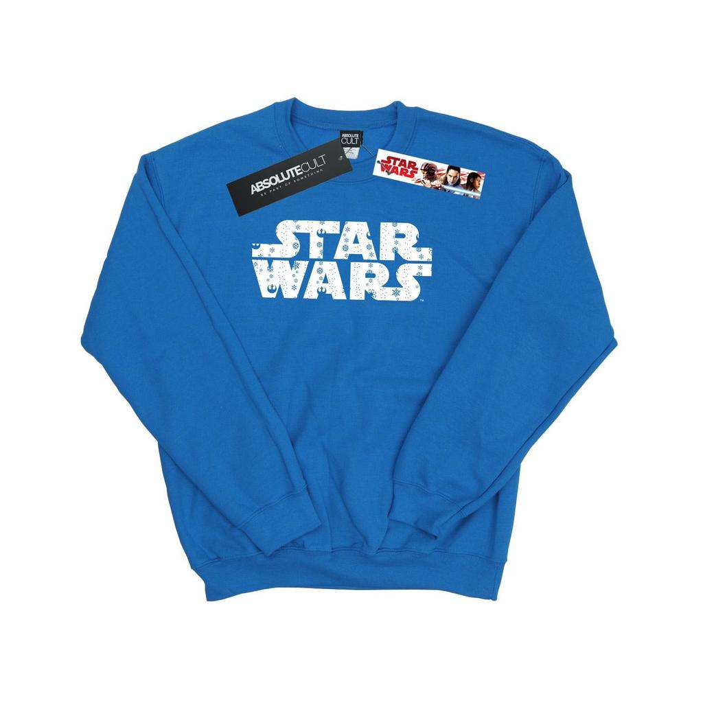 Star Wars Mens Christmas Logo Sweatshirt