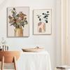Nordic Simple Decoration of Flower Arrangement Vases Painting Art Aisle Living Room Picture Wall Poster Modern Canvas Print