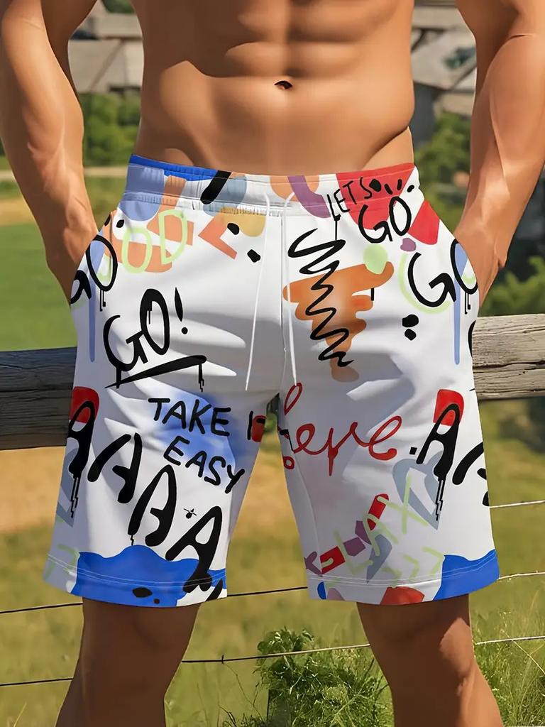 Новинка, мужские красочные шорты, шорты для плавания, пляжные шорты с 3D-принтом, шорты для серфинга, плавки, мужские и женские шорты, дропшиппинг