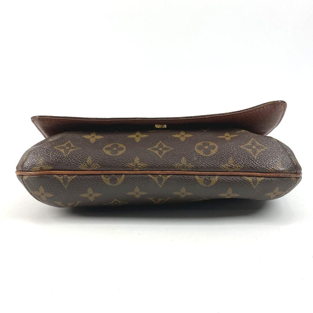 Louis Vuitton M51257 Monogram Musette Tango Short Shoulder Bag Canvas Brown