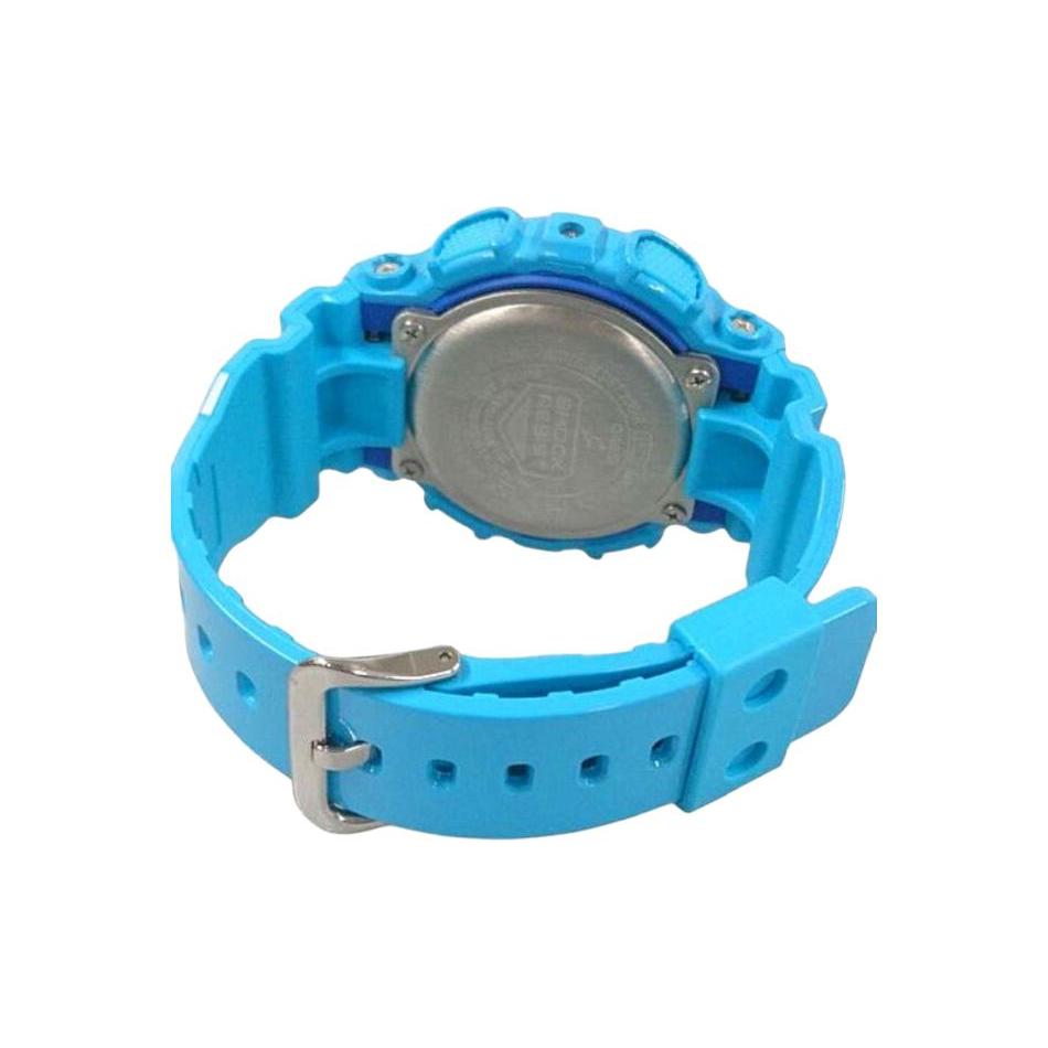 CASIO Women's Liquid Crystal/Analog Dual Display Series Blue Watch GMA-S110CC-2 GMA-S110CC-2